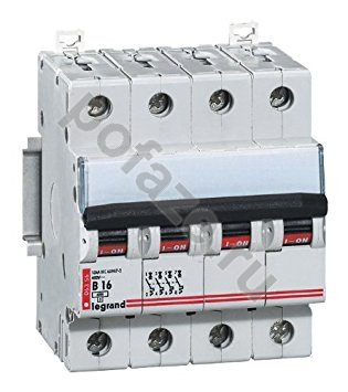 Автоматический выключатель Legrand DX CT 4П 40А (C) 6кА