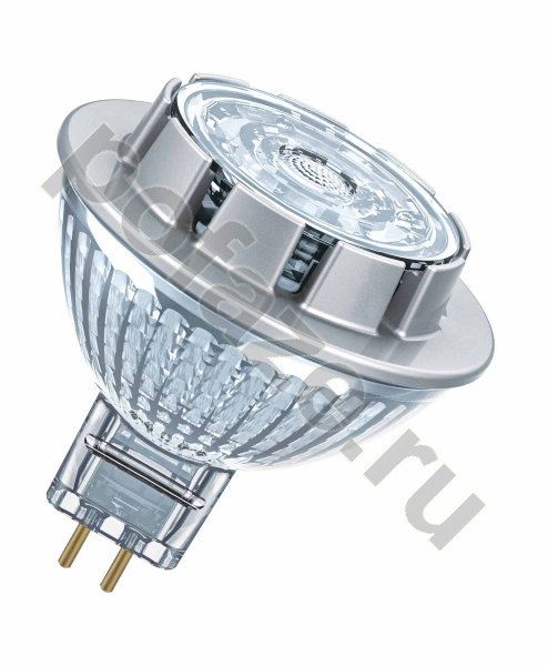 Лампа светодиодная LED с отражателем Osram d51мм GU5.3 7.8Вт 36гр. 12В 2700К