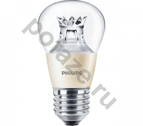 Лампа светодиодная LED грушевидная Philips d48мм E27 6Вт 220-240В
