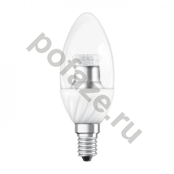 Лампа светодиодная LED свеча Osram d35мм E14 3.5Вт 100-240В