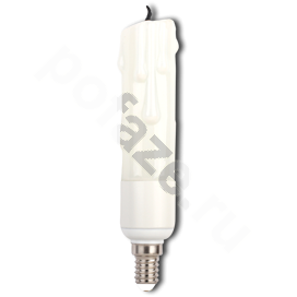 Лампа светодиодная LED свеча на ветру Ecola d37мм E14 6.4Вт 220-230В