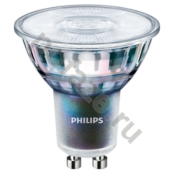 Лампа светодиодная LED с отражателем Philips d50мм GU10 5.5Вт 220-240В 2700К