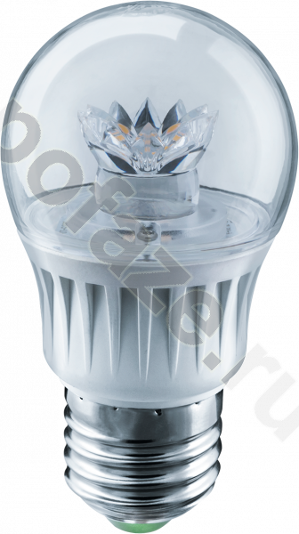 Лампа светодиодная LED шарообразная Navigator d45мм E27 7Вт 270гр. 176-264В 4000К