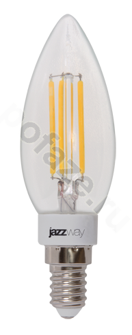Лампа светодиодная LED свеча Jazzway d35мм E14 2Вт 320гр. 220-230В