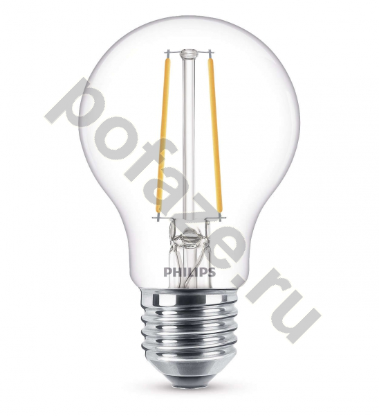 Лампа светодиодная LED Philips E27 5Вт 220-240В 2700К