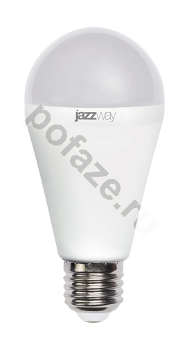 Лампа светодиодная LED грушевидная Jazzway d65мм E27 18Вт 230гр. 230В 3000К