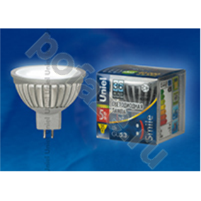 Лампа светодиодная LED с отражателем Uniel d50мм GU5.3 5Вт 110гр. 220-230В