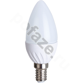 Лампа светодиодная LED свеча Ecola d37мм E14 5Вт 230гр. 220-230В 4000К