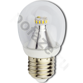 Лампа светодиодная LED шарообразная Ecola d45мм E27 3.4Вт 220-230В