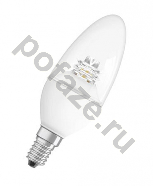 Лампа светодиодная LED свеча Osram d35мм E14 3.8Вт 220-240В