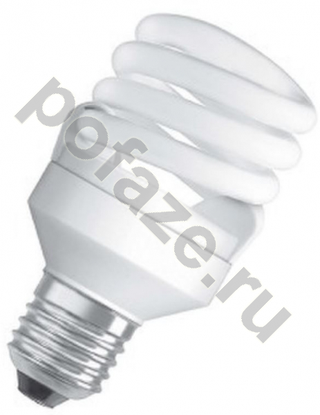 Лампа энергосберегающая спираль Osram d42мм E14 11Вт 220-240В