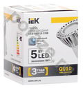 IEK d50мм GU10 5Вт 230В 4000К