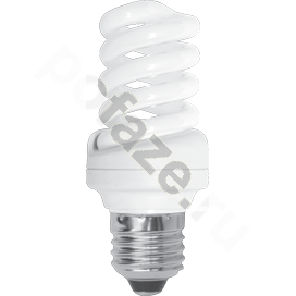 Лампа энергосберегающая спираль Ecola d43мм E27 15Вт 200-240В