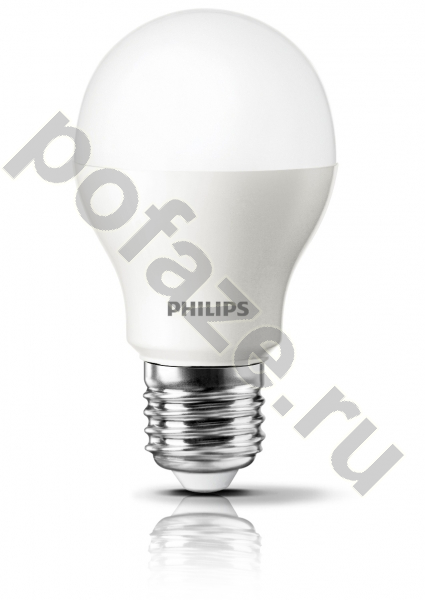 Лампа светодиодная LED грушевидная Philips d58мм E27 8Вт 180гр. 220-230В