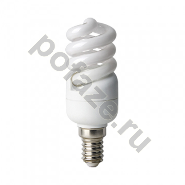 Лампа энергосберегающая спираль Uniel d32мм E14 9Вт 220-240В