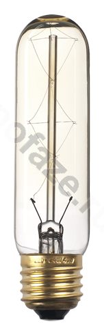 Лампа накаливания трубчатая Jazzway d30мм E27 60Вт 220-240В