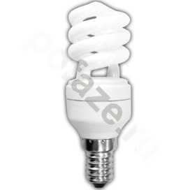Лампа энергосберегающая спираль Ecola d31мм E14 9Вт 200-240В
