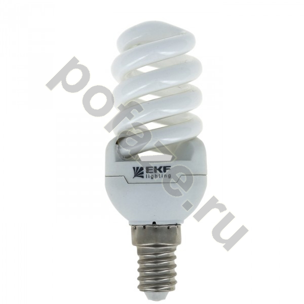 Лампа энергосберегающая EKF E14 7Вт 6500К