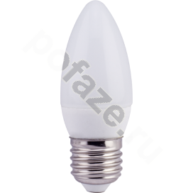 Лампа светодиодная LED свеча Ecola d37мм E27 6Вт 220-230В 4000К