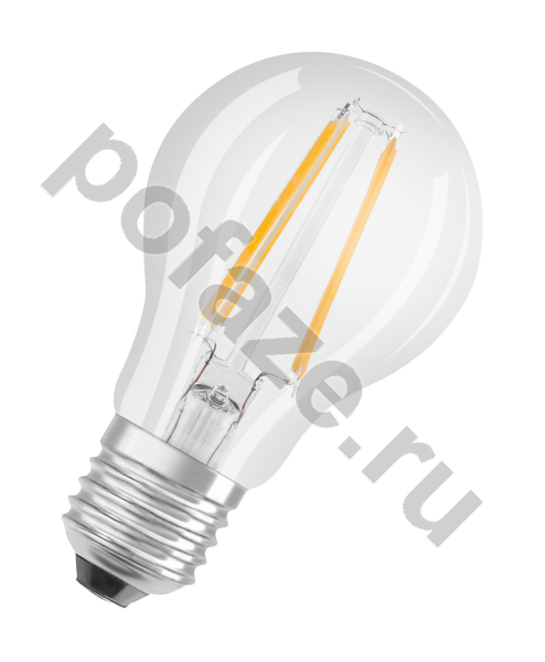 Лампа светодиодная LED грушевидная Osram d60мм E27 4Вт 220-240В 4000К