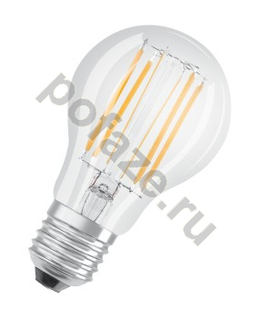 Лампа светодиодная LED грушевидная Osram d60мм E27 8Вт 220-240В 2700К