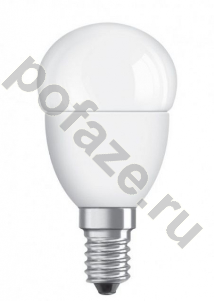 Лампа светодиодная LED каплевидная Osram d45мм E14 3.6Вт 220В