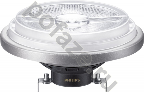 Лампа светодиодная LED с отражателем Philips d111мм G53 20Вт 24гр. 12В 3000К