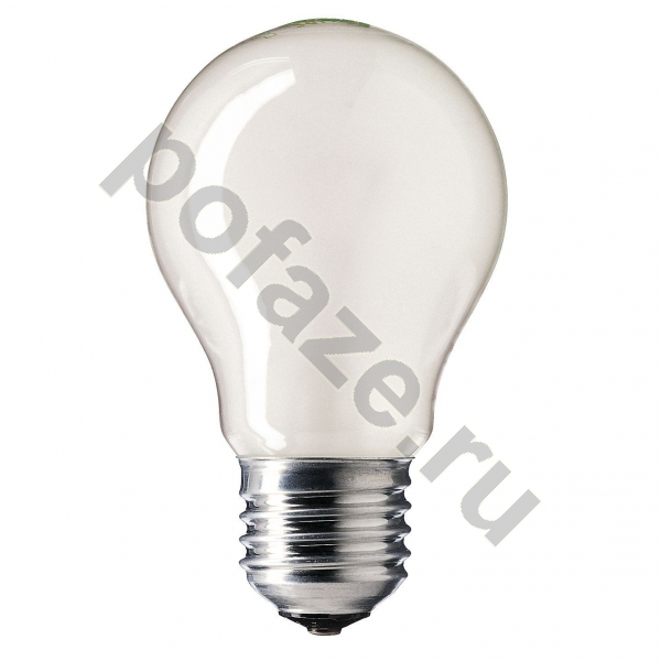 Лампа накаливания грушевидная Philips d56мм E27 60Вт 220-230В