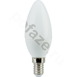 Лампа светодиодная LED свеча Ecola d37мм E14 6Вт 220-230В