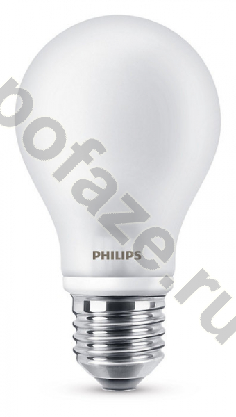 Лампа светодиодная LED грушевидная Philips E27 7Вт 3000К