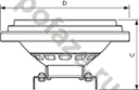 Philips d111мм G53 11Вт 24гр. 12В 2700К