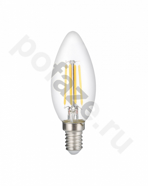 Лампа светодиодная LED свеча Jazzway d35мм E27 8Вт 230В 3000К