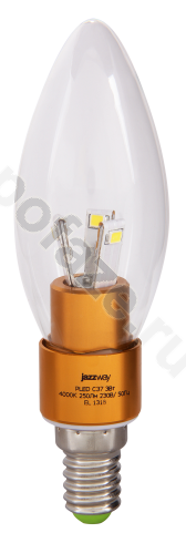 Лампа светодиодная LED свеча Jazzway d35мм E14 3Вт 150гр. 220-230В