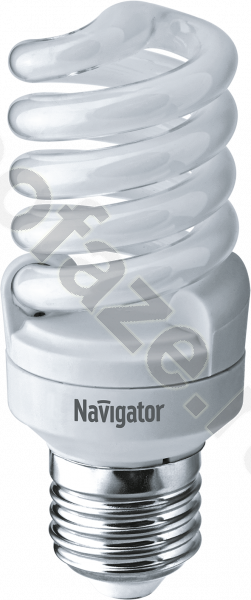 Лампа энергосберегающая спираль Navigator d43мм E27 15Вт 220-240В 6500К