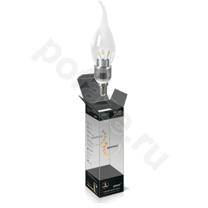 Лампа светодиодная LED свеча на ветру Gauss d35мм E14 5Вт 360гр. 150-265В