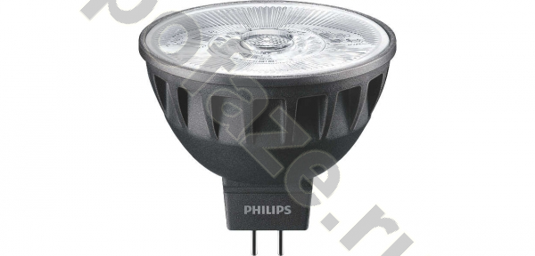 Лампа светодиодная LED с отражателем Philips d50.5мм GU5.3 7.5Вт 36гр. 12В 3000К