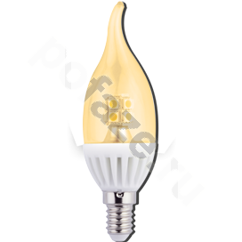 Лампа светодиодная LED свеча на ветру Ecola d37мм E14 4Вт 320гр. 220-230В