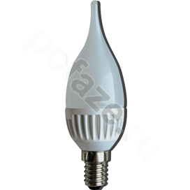 Лампа светодиодная LED свеча на ветру Ecola d36мм E14 4.4Вт 220-230В