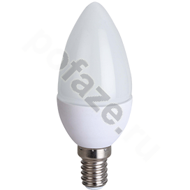 Лампа светодиодная LED свеча Ecola d37мм E14 8Вт 210гр. 220-240В 4000К