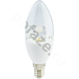 Лампа светодиодная LED свеча Ecola d37мм E14 7Вт 270гр. 220-230В 2700К