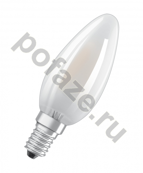 Лампа светодиодная LED свеча Osram d35мм E14 5Вт 220-240В 2700К