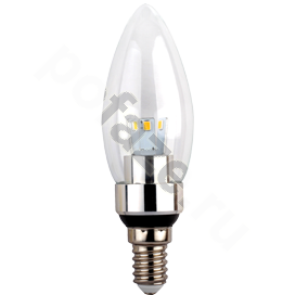 Лампа светодиодная LED свеча Ecola d35мм E14 3.3Вт 220-230В
