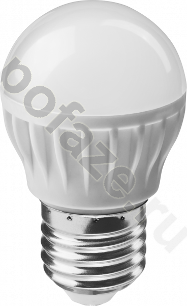 Лампа светодиодная LED шарообразная ОНЛАЙТ d45мм E27 6Вт 270гр. 220-240В 2700К