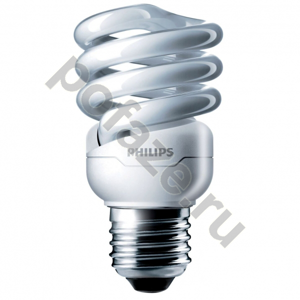 Лампа энергосберегающая спираль Philips d47.5мм E27 12Вт 220-240В
