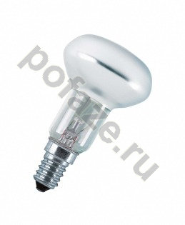 Лампа накаливания с отражателем Osram d50мм E14 60Вт 30гр. 220-230В