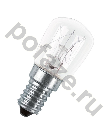 Лампа накаливания трубчатая Osram d26мм E14 15Вт 230В