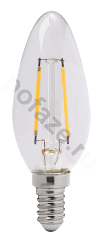 Лампа светодиодная LED свеча Jazzway d35мм E14 4Вт 320гр. 230В