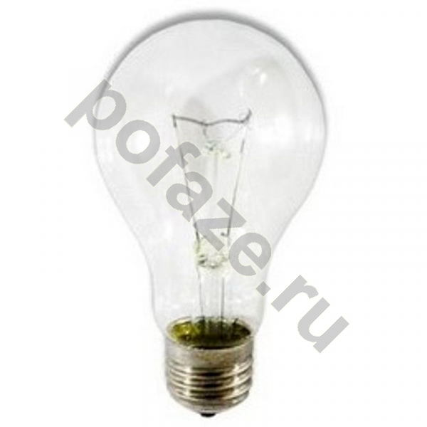 Лампа накаливания грушевидная КЭЛЗ E27 200Вт 220-230В