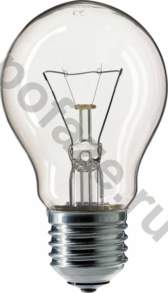 Лампа накаливания грушевидная Philips E27 60Вт 220-240В