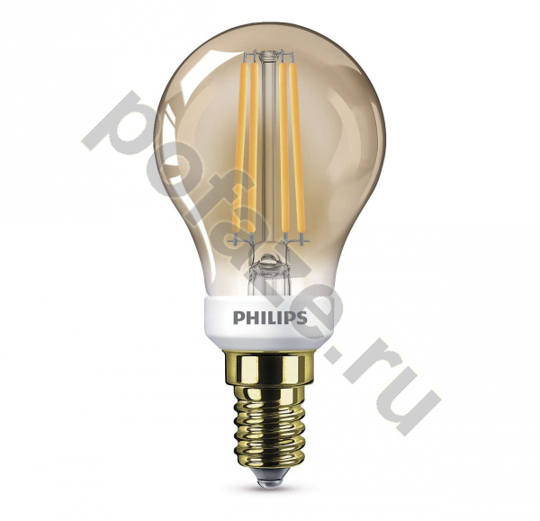 Лампа светодиодная LED Philips E14 5Вт 220-240В 2500К